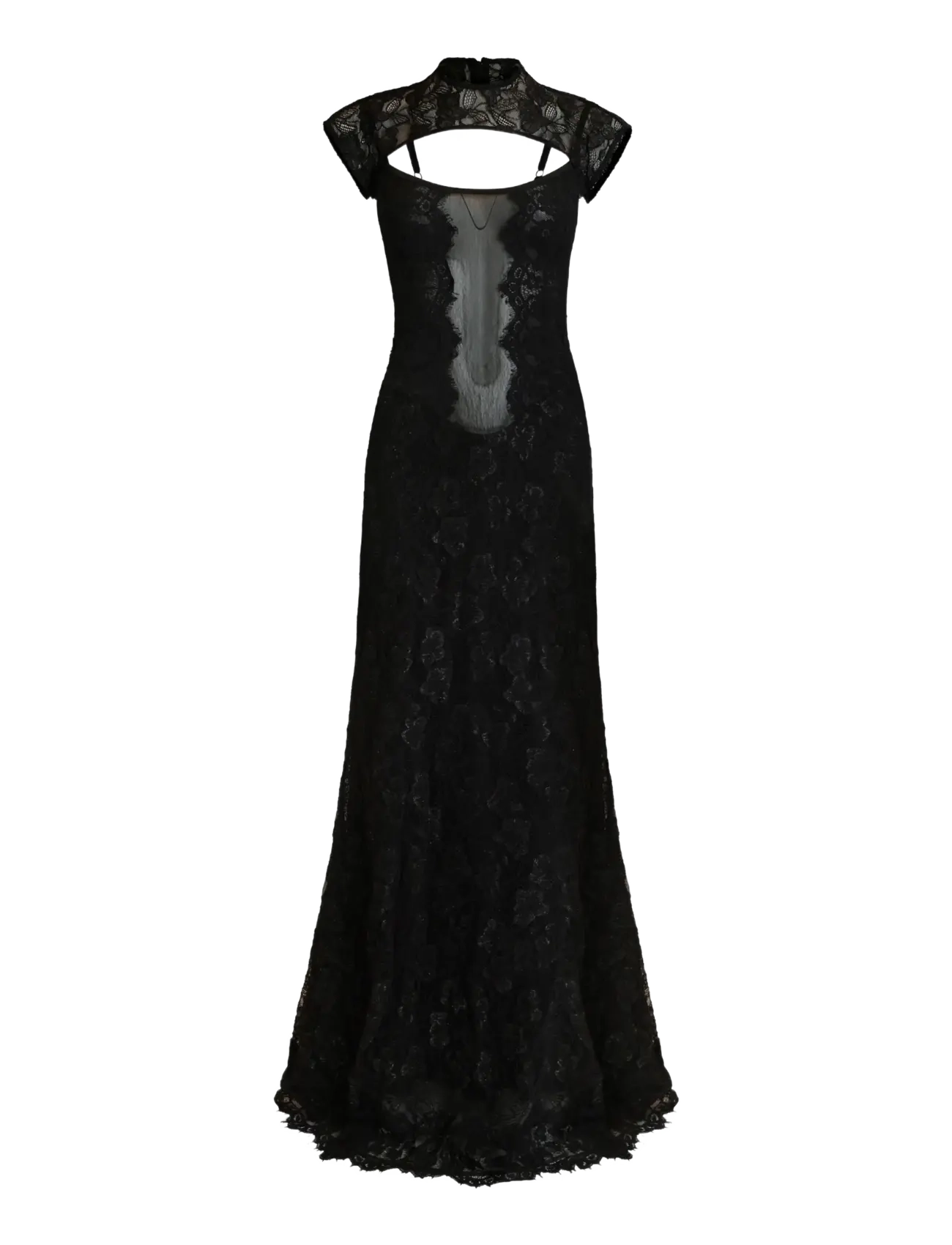 OW COLLECTION Brisa Maxi Kleid (2-Piece) Schwarz - M - Damen