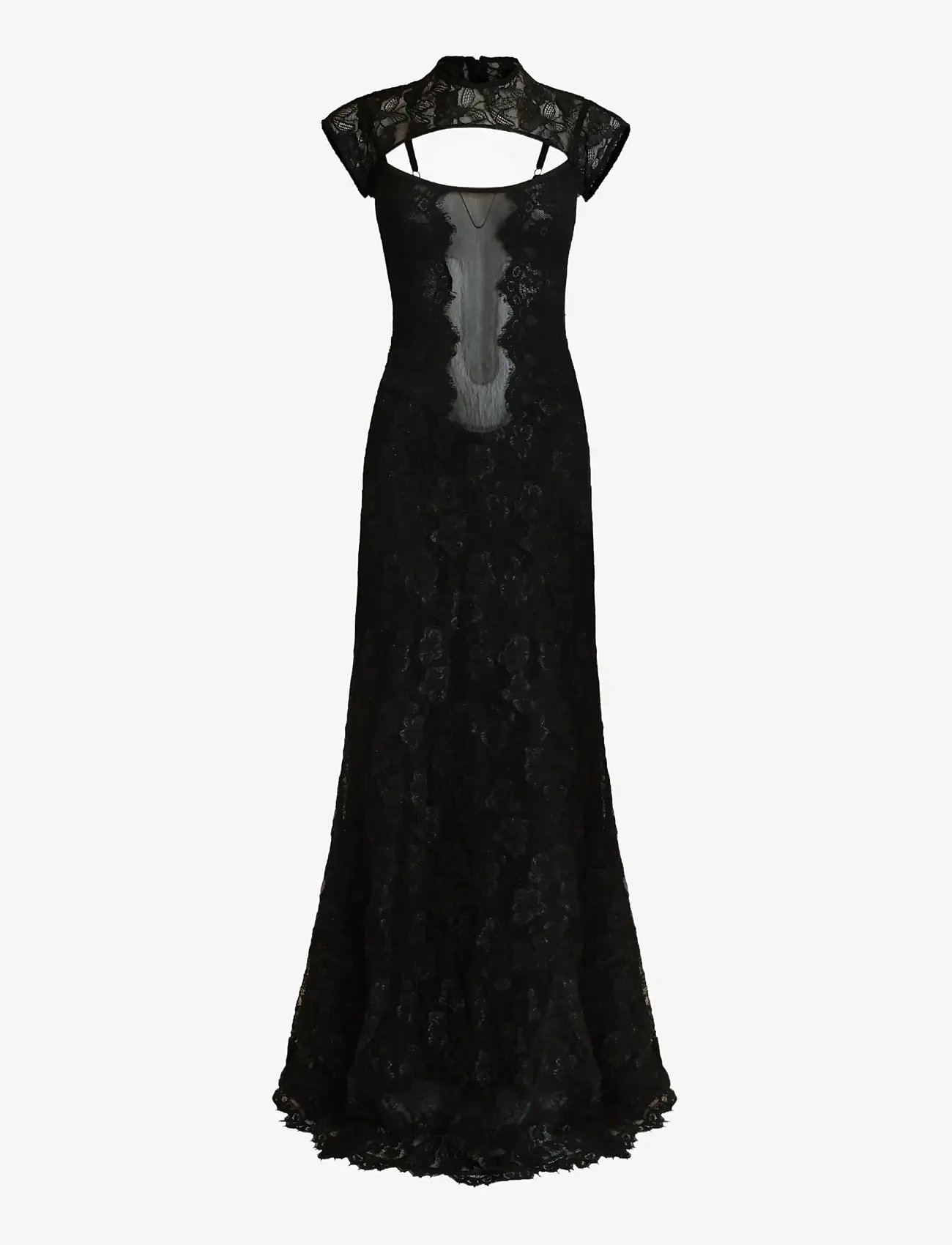 OW Collection - BRISA Maxi Dress (2-piece) - evening dresses - black - 1