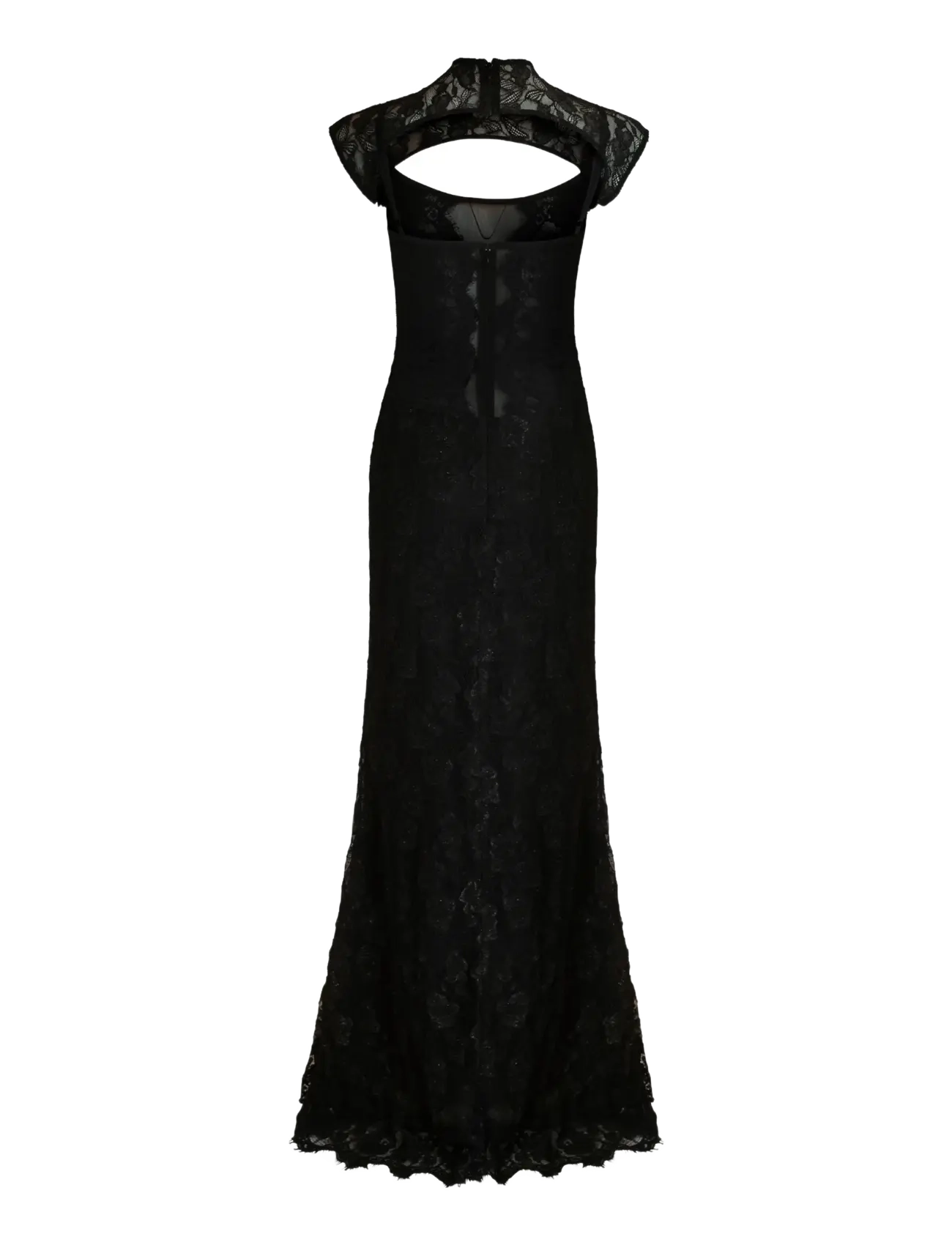 OW Collection - BRISA Maxi Dress (2-piece) - aftonklänningar - black - 2