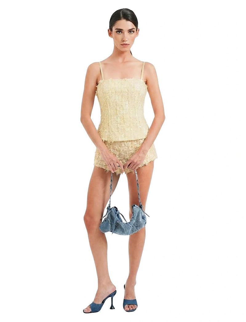 OW Collection - MIRA Shorts - casual shorts - yellow - 5