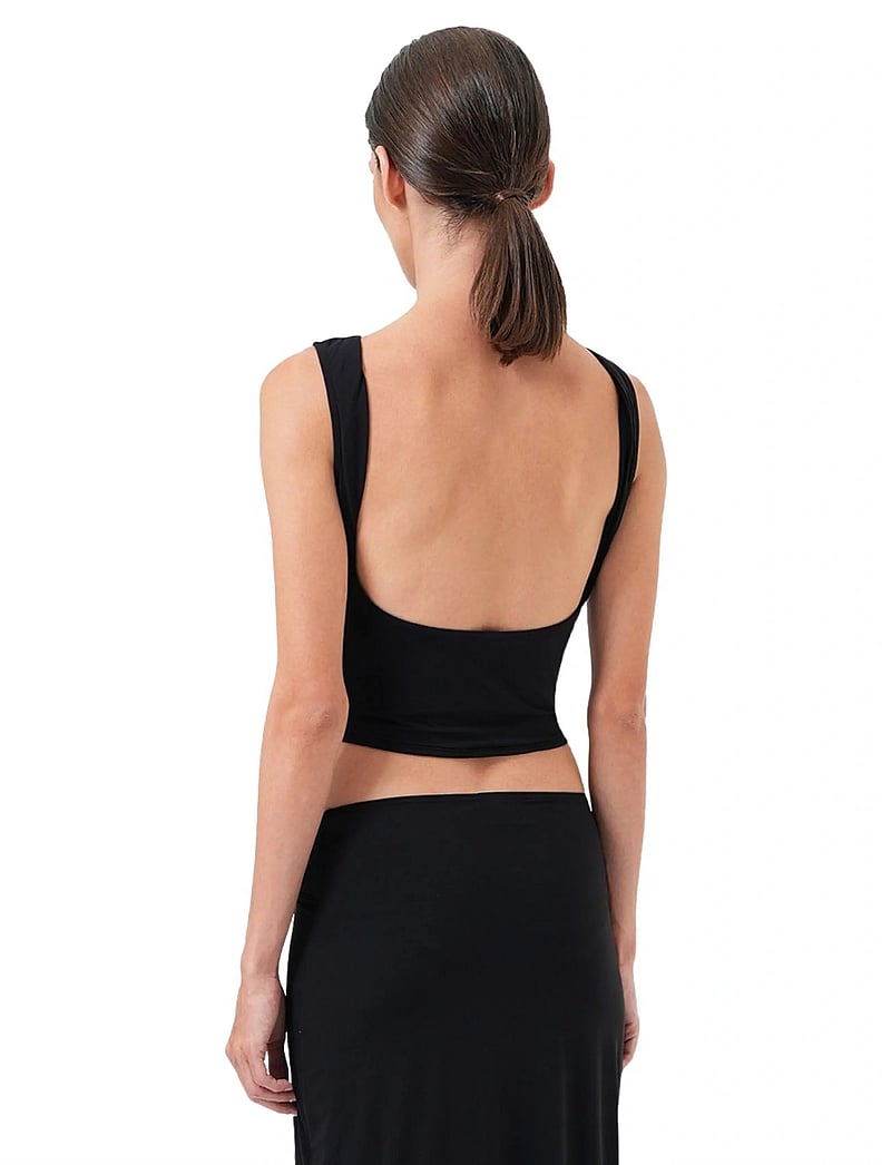 OW Collection - ERIS Crop Top - nabapluusid - black - 4