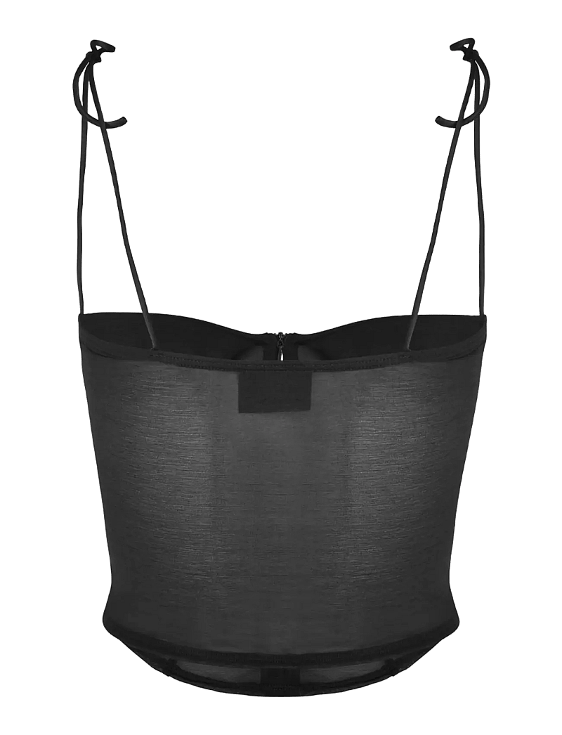 OW Collection - ASTRA Top - topid ja varrukateta alussärgid - black - 2
