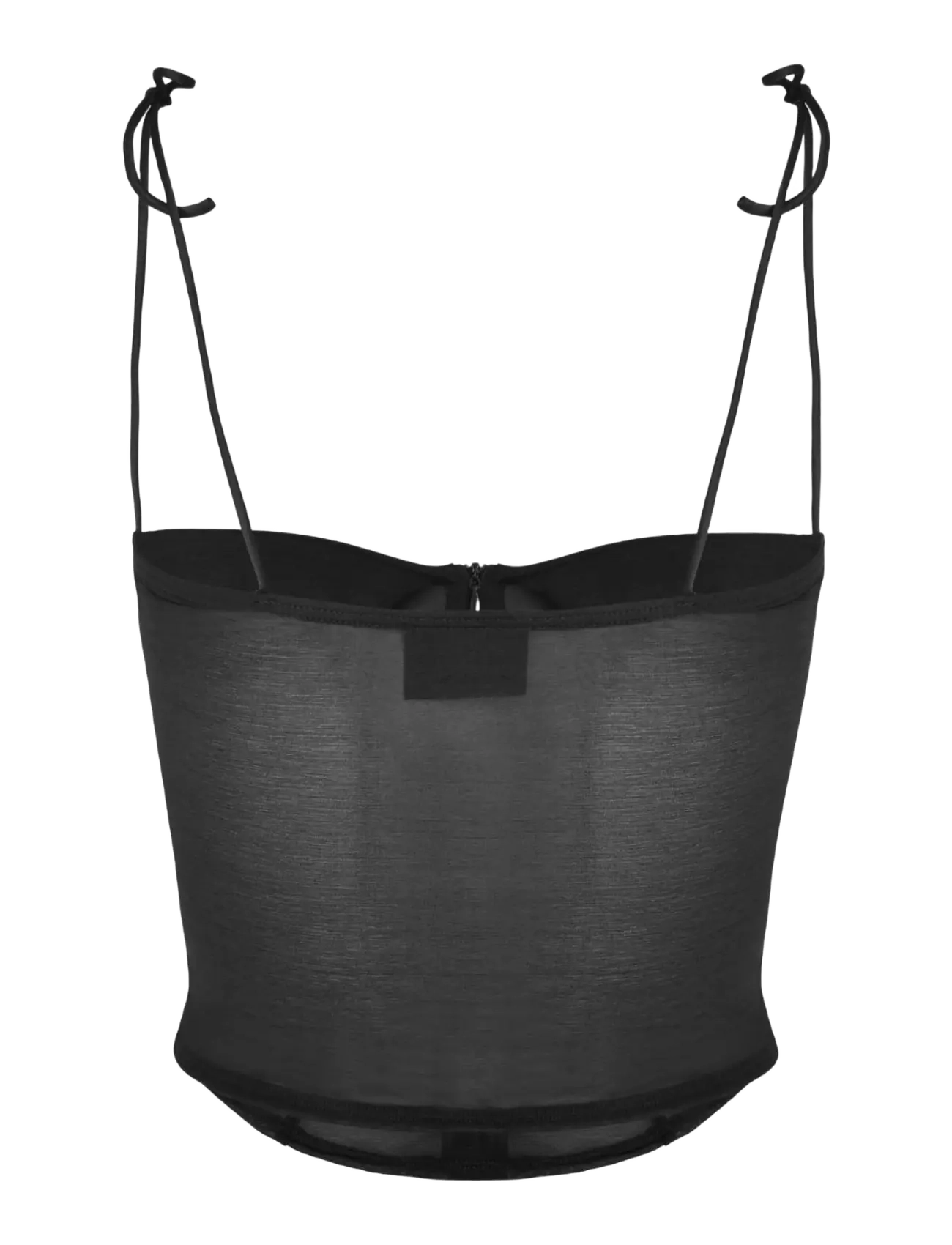 OW Collection - ASTRA Top - ermalausir toppar - black - 2