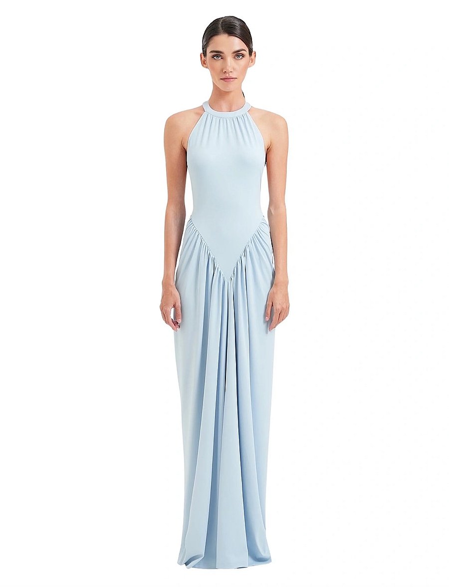OW Collection - LYSA Maxi Dress - abendkleider - blue - 0