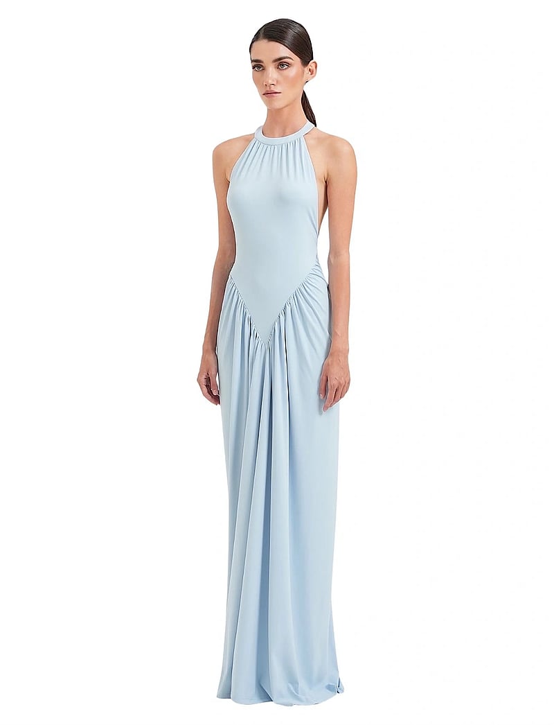 OW Collection - LYSA Maxi Dress - aftonklänningar - blue - 3