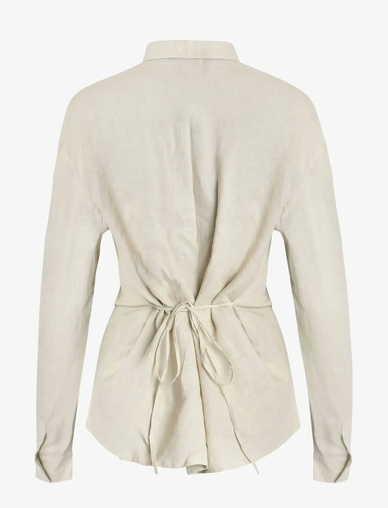 OW Collection - LUMA Shirt - linen shirts - beige - 2