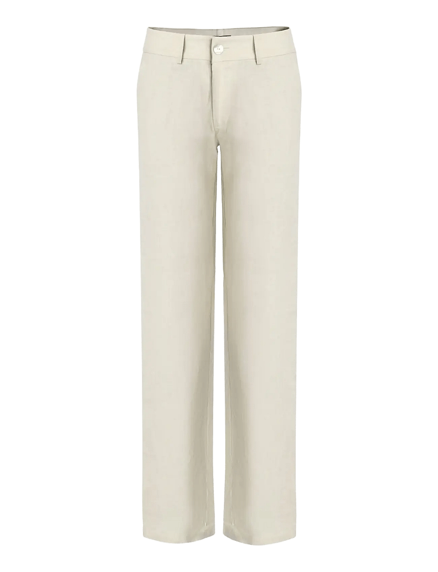 OW Collection - LUMA Pants - leinenhosen - beige - 1