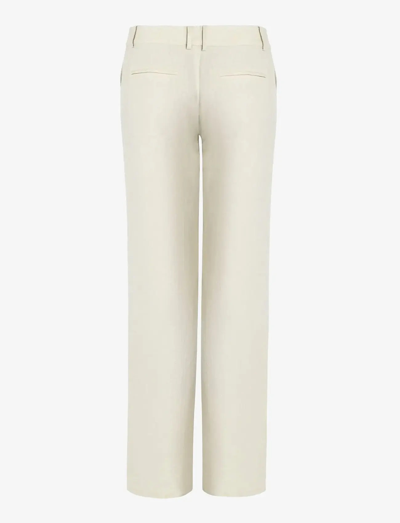 OW Collection - LUMA Pants - hørbukser - beige - 2