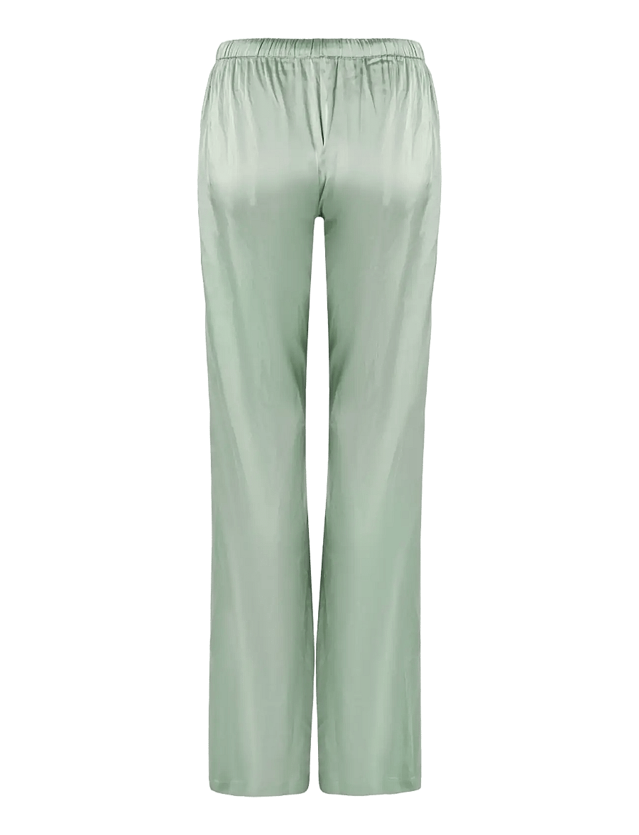 OW Collection - LEA Pants - sirge säärega püksid - green - 2