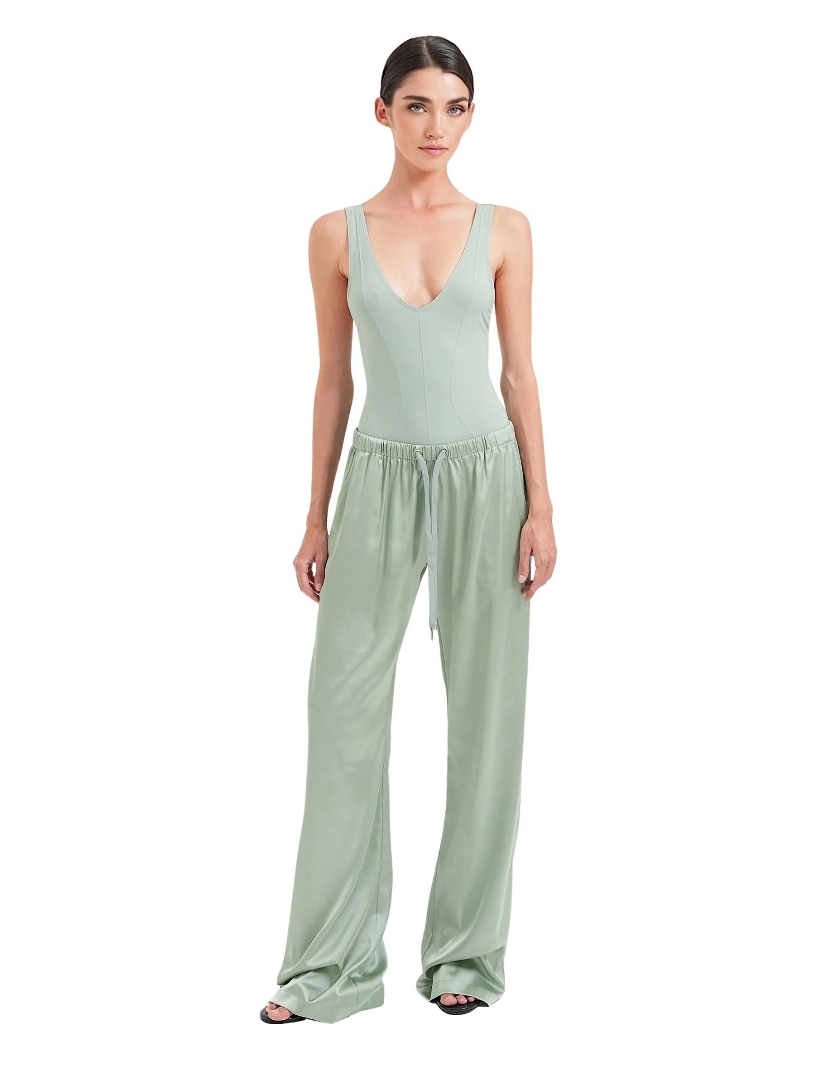 OW Collection Lea Pants kostymbyxor dam – bild 4