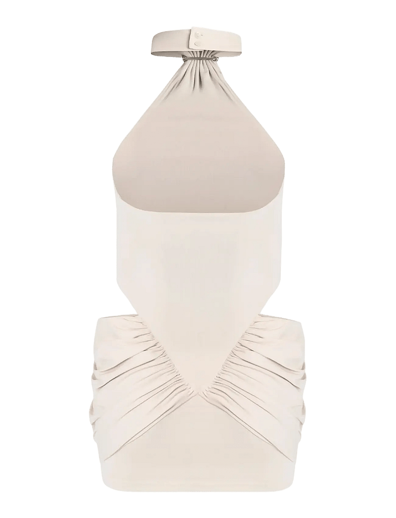 OW Collection - DIONE Mini Dress - cocktailkjoler - beige - 2