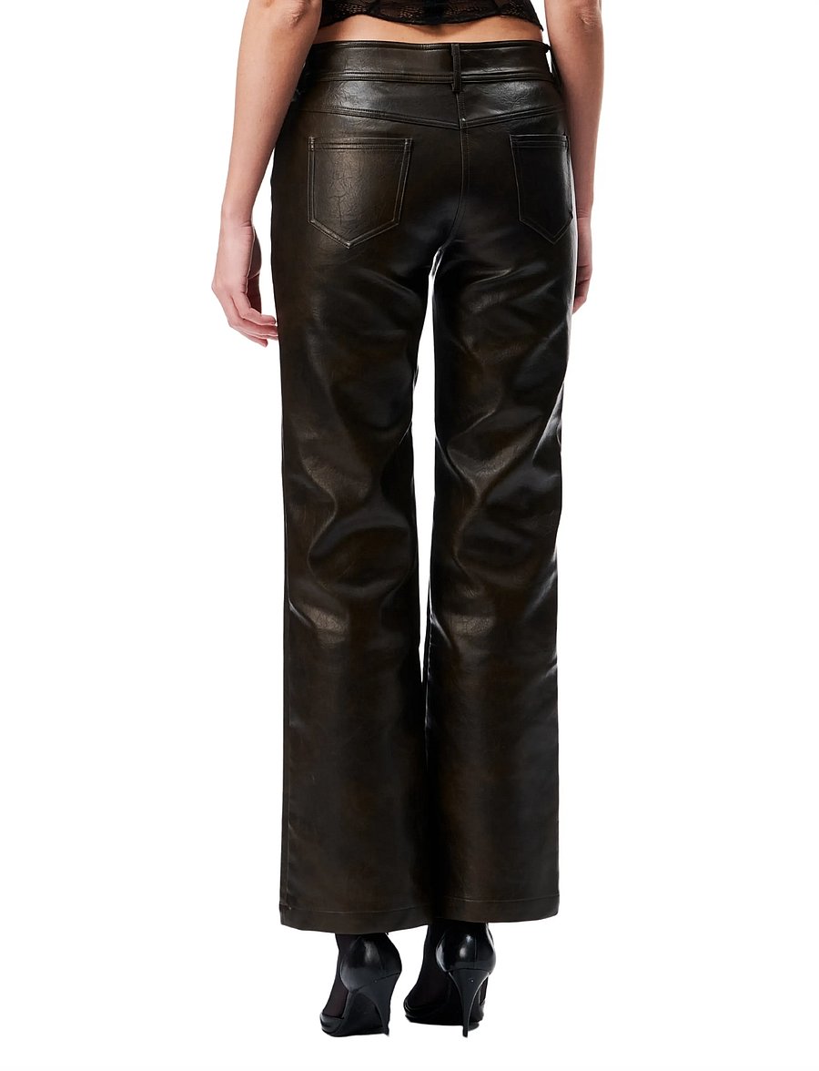 OW Collection - KAYA Pants - hose mit geradem bein - tobacco brown - 4
