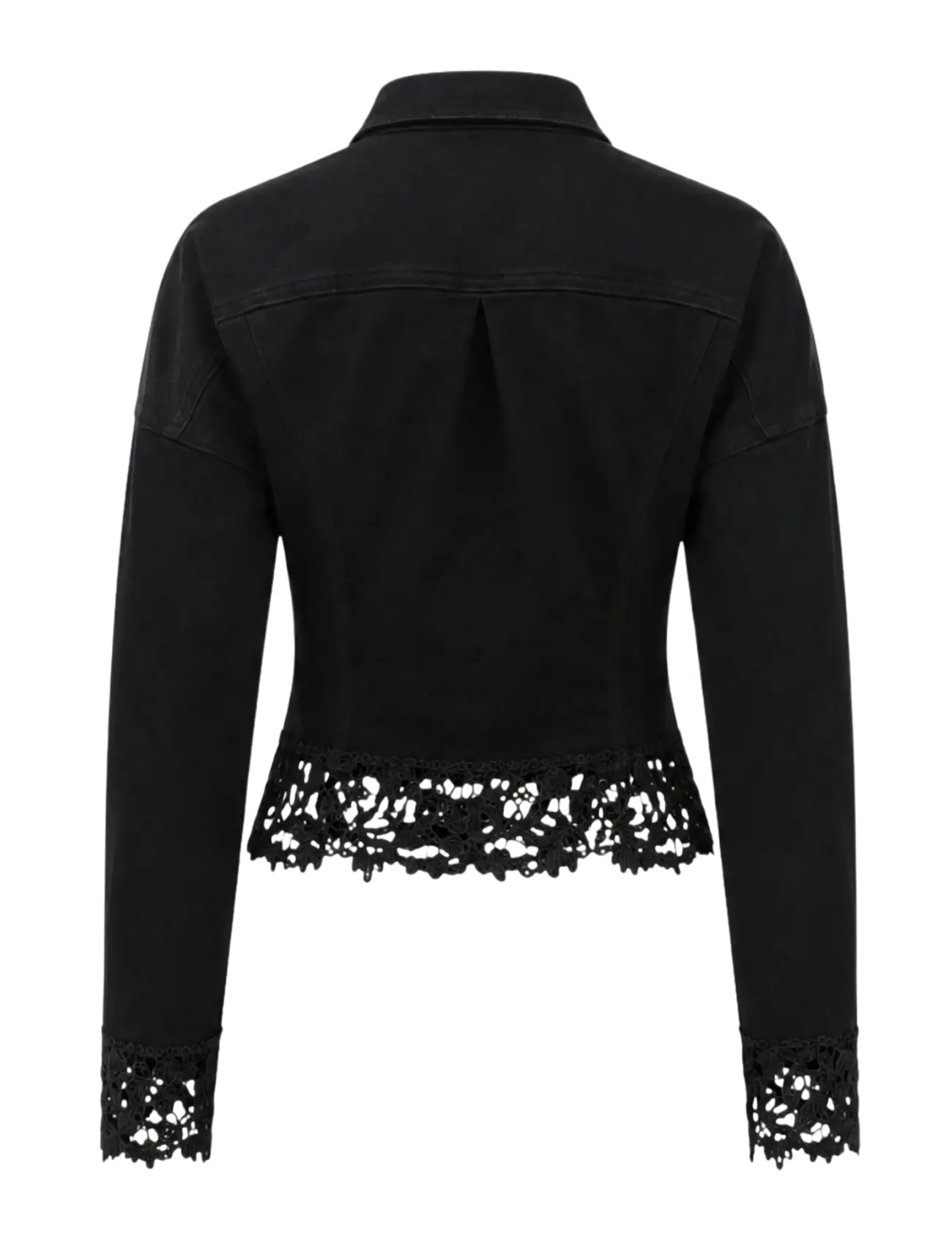 OW Collection - ELDORA Denim Shirt - black - 2