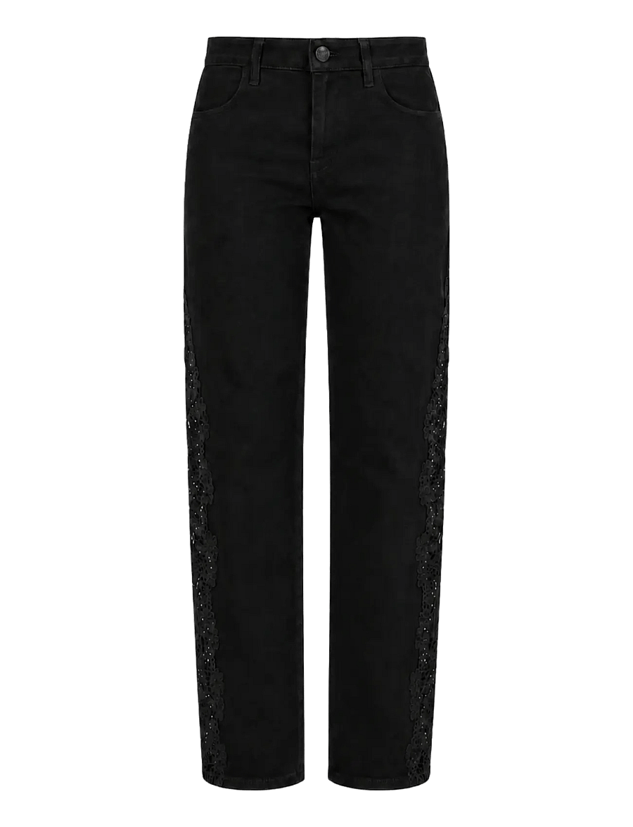 OW Collection - ELDORA Denim Jeans - gerade jeans - black - 1
