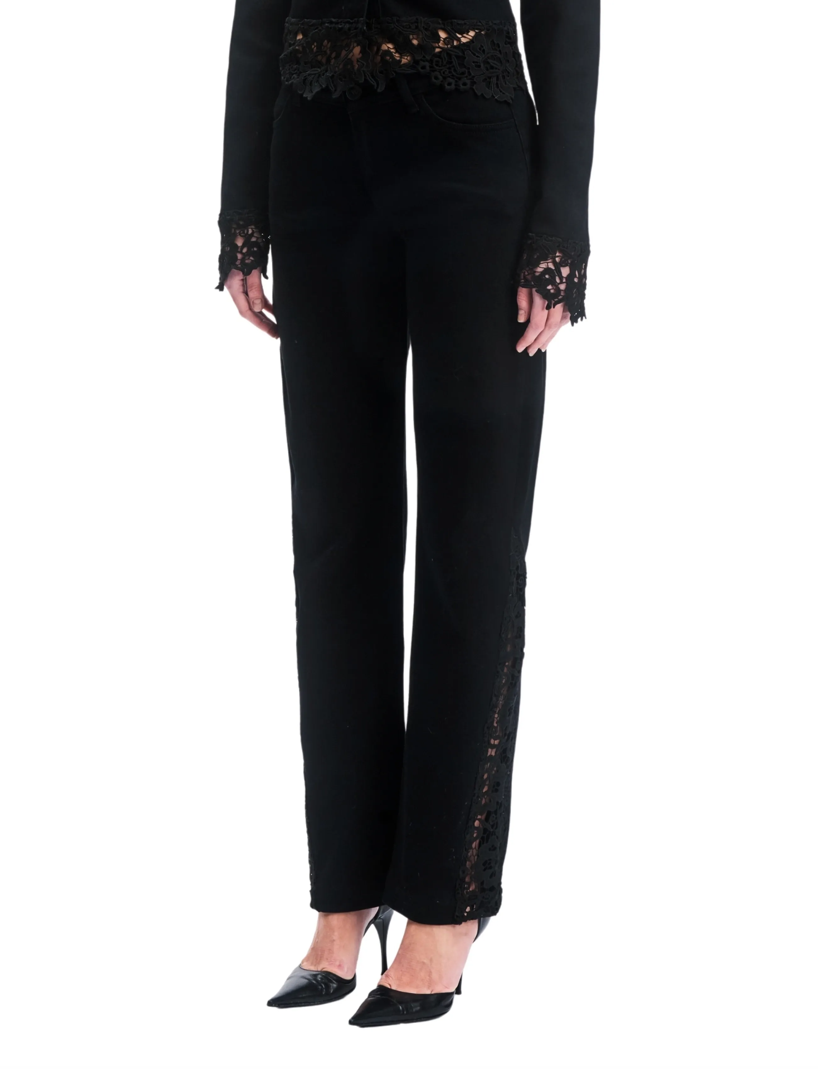 OW Collection - ELDORA Denim Jeans - gerade jeans - black - 3