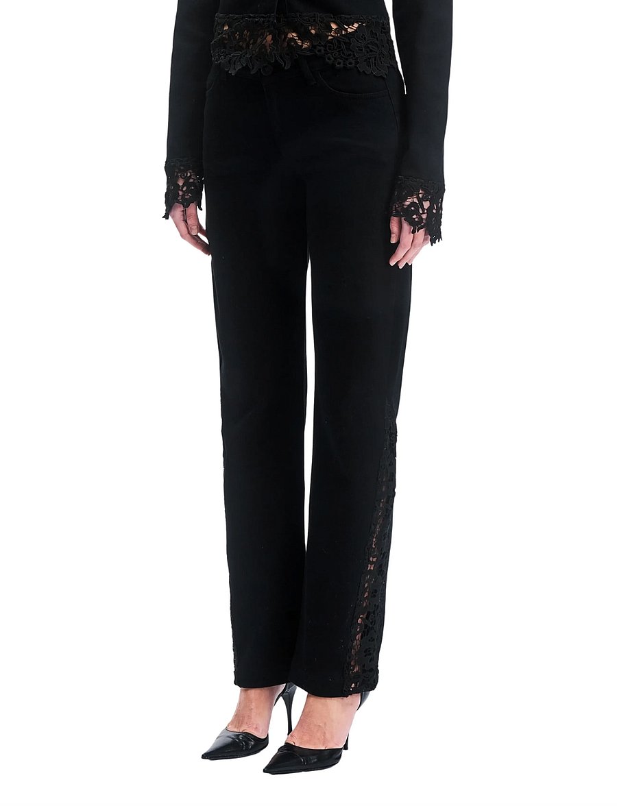 OW Collection - ELDORA Denim Jeans - gerade jeans - black - 3