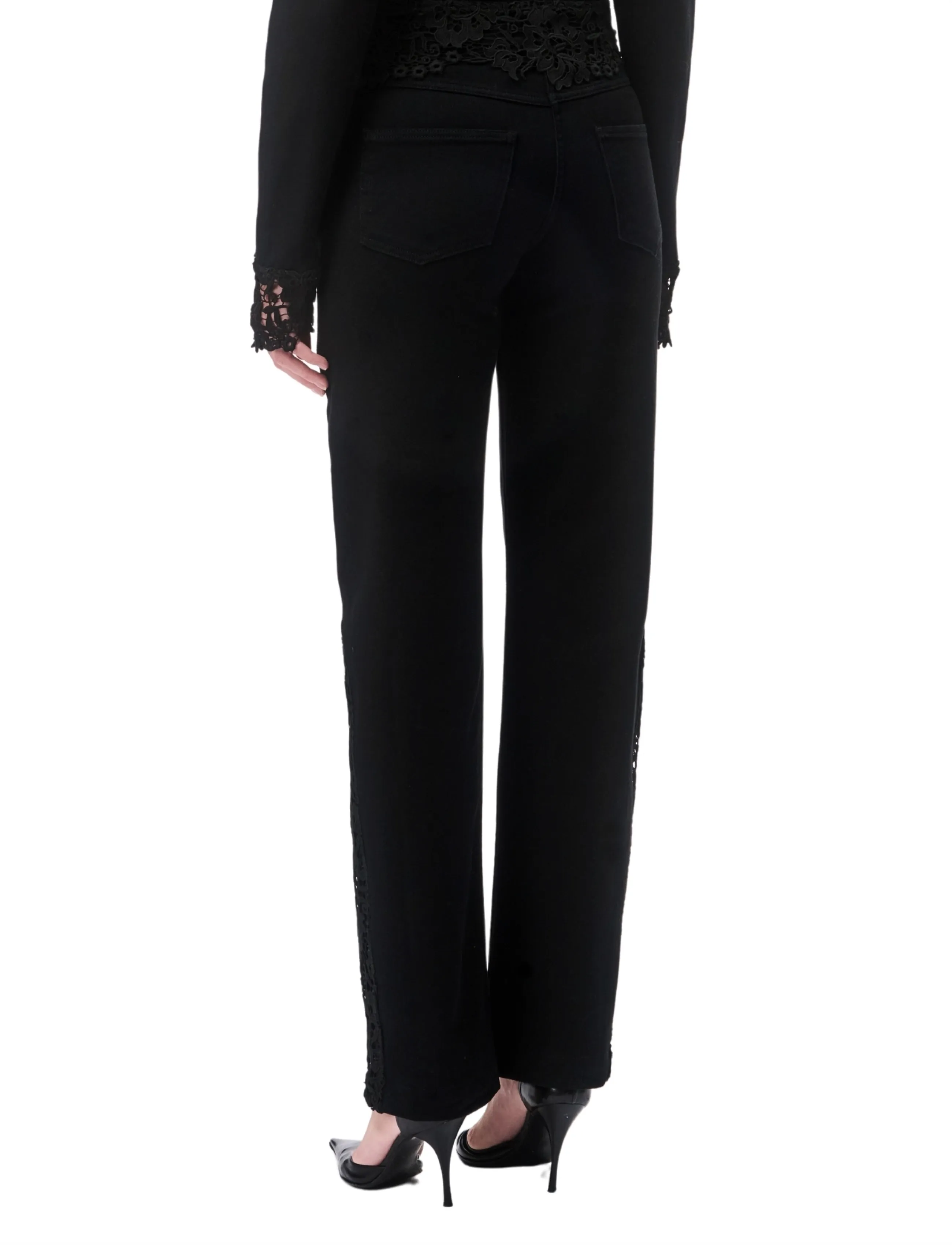 OW Collection - ELDORA Denim Jeans - gerade jeans - black - 4