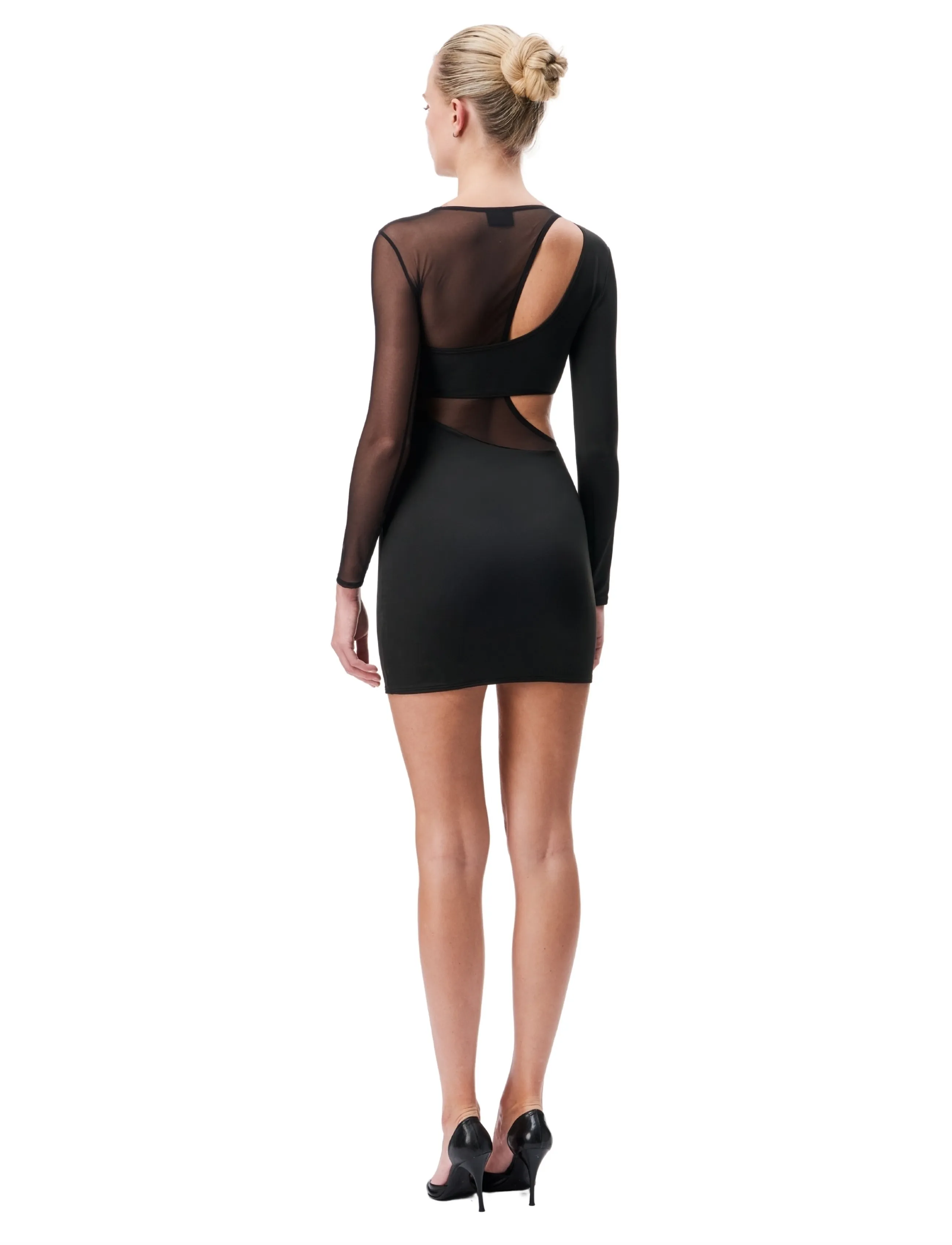 OW Collection - KARI Mini Dress - black - 4