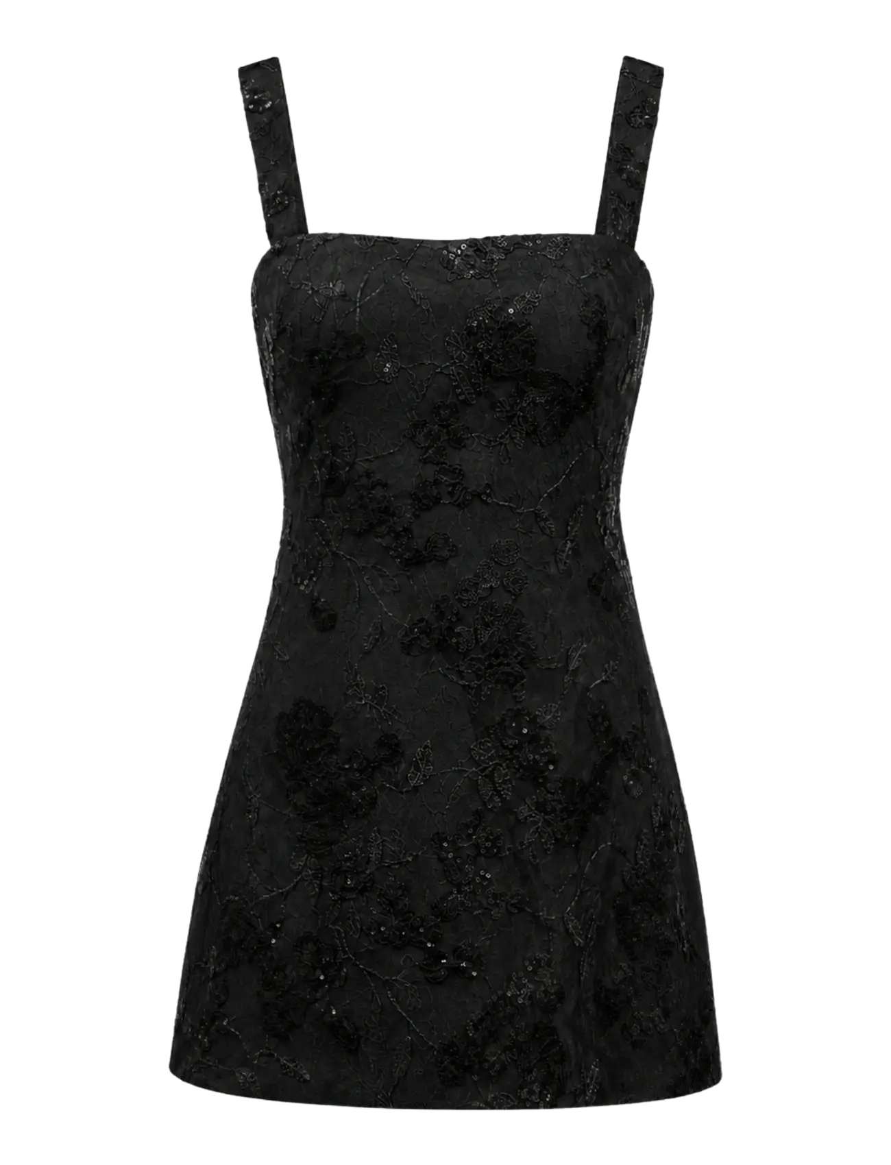 OW Collection - RAVINA Mini Dress - black - 1