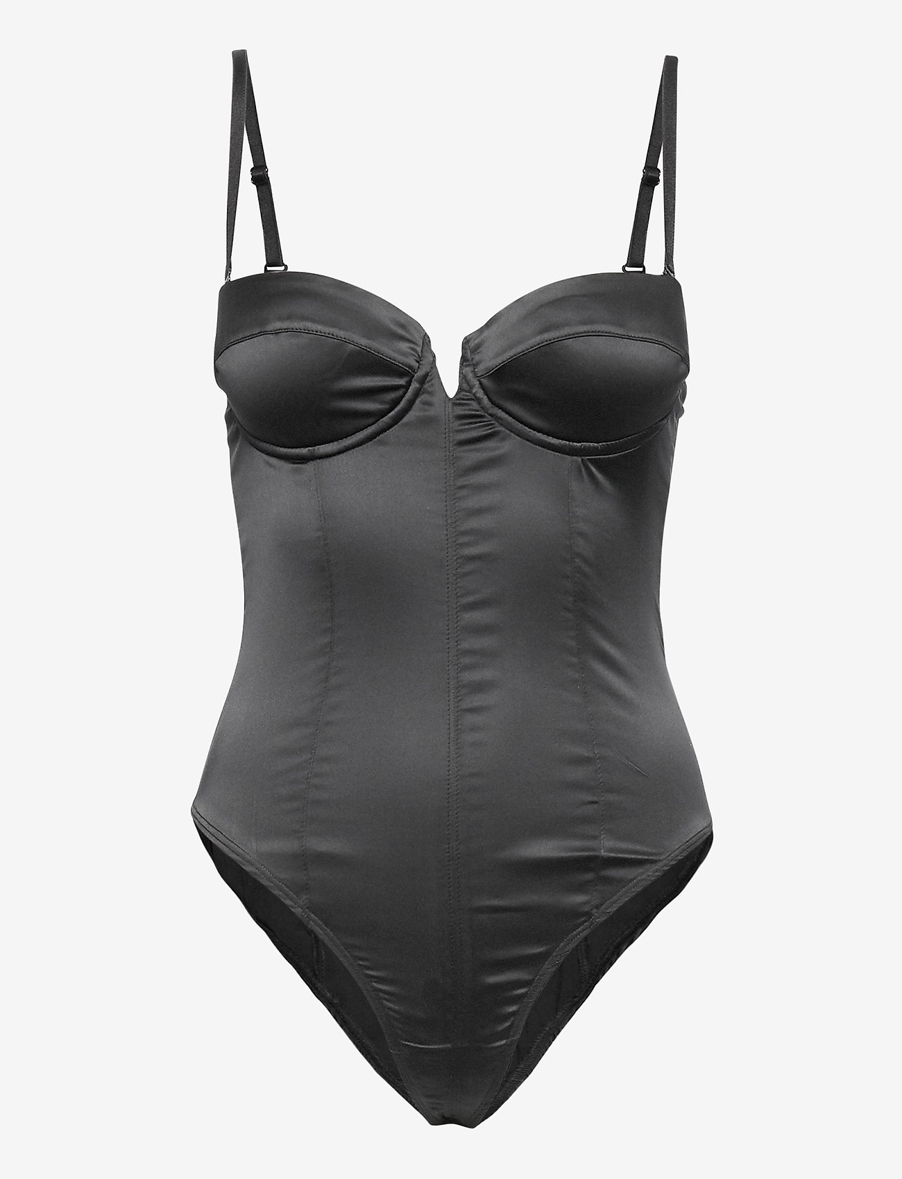 SIDSE Bodysuit - BLACK CAVIAR