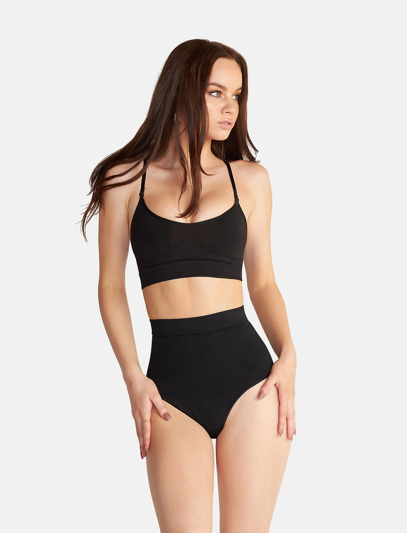 OW Collection - ASTA Shapewear Thong - black caviar - 3