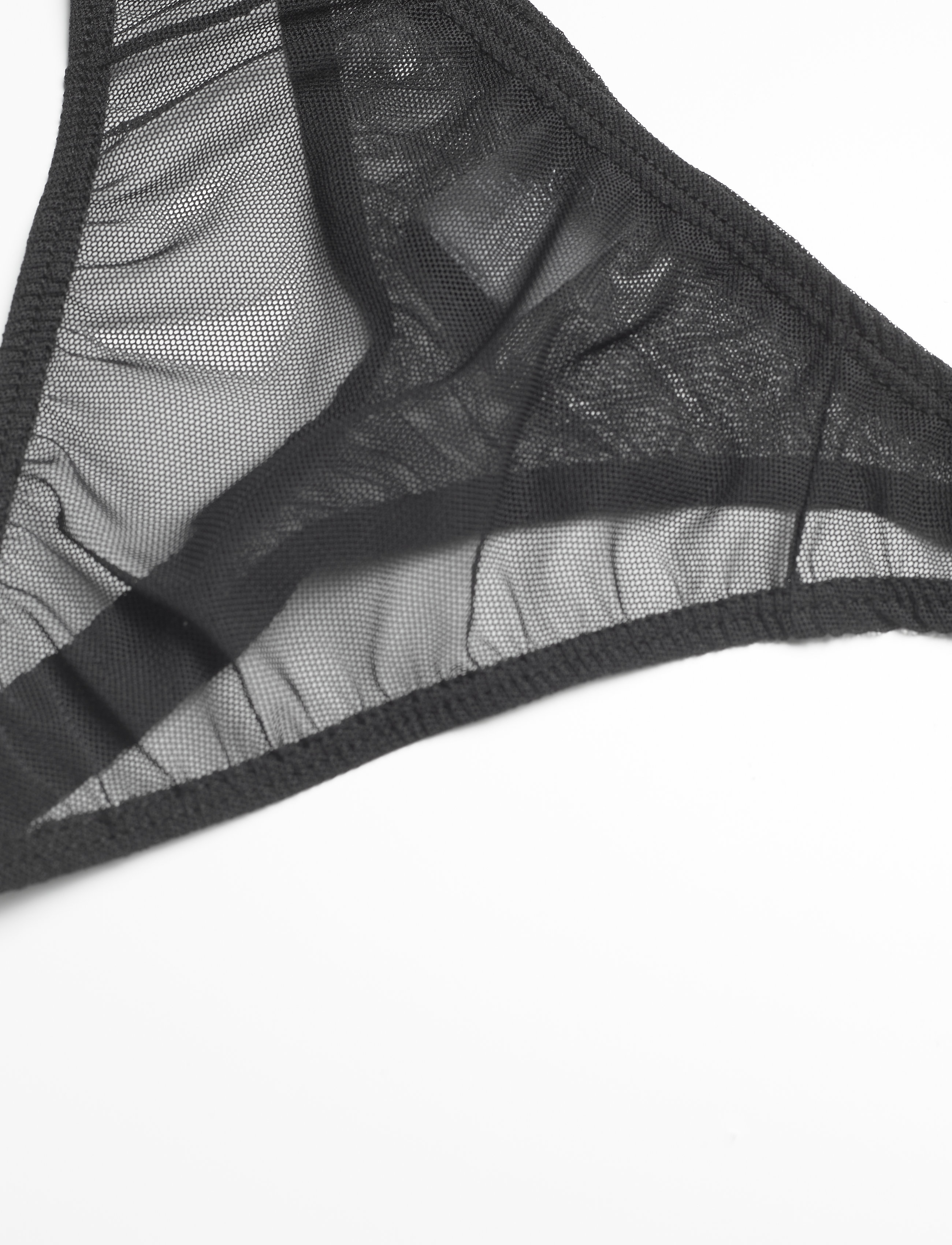 OW Collection - MOSS Thong - black caviar - 2