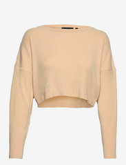 OW Collection - UNA Blouse - overdele - light beige - 0