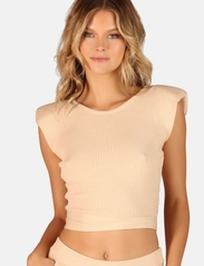 OW Collection - LEXI Top - oberteile - light beige - 2