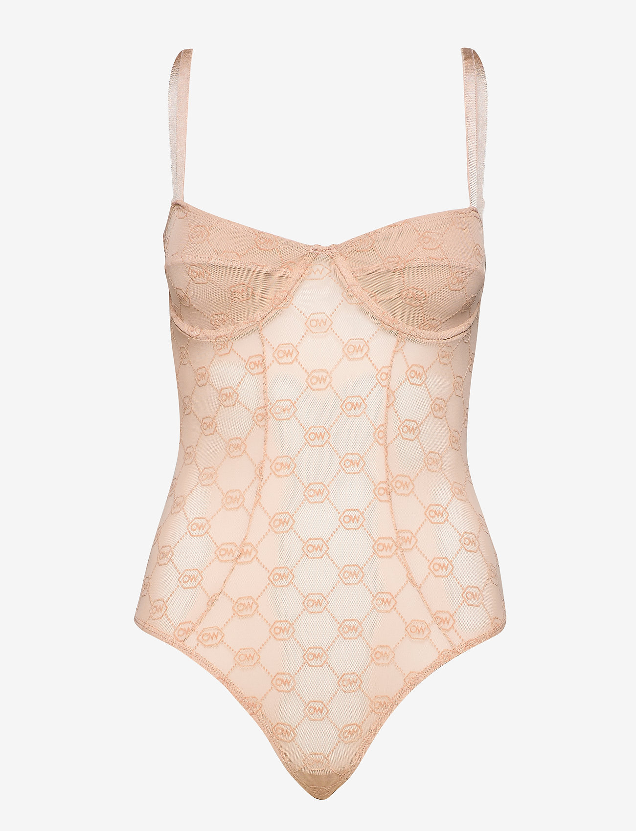 OW Collection - MONA Bodysuit - rose nude - 1