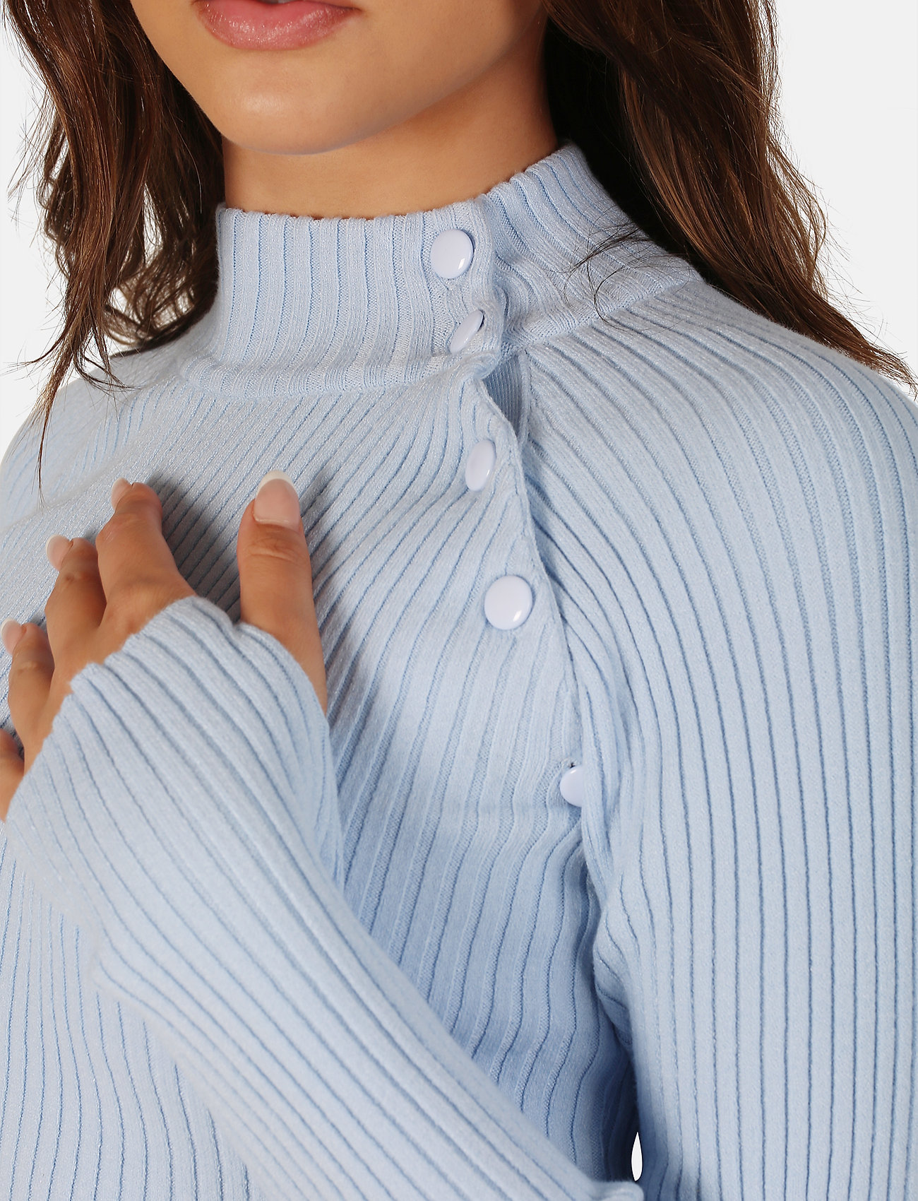 OW Collection - AVERY Sweater - 026 - blue - 4