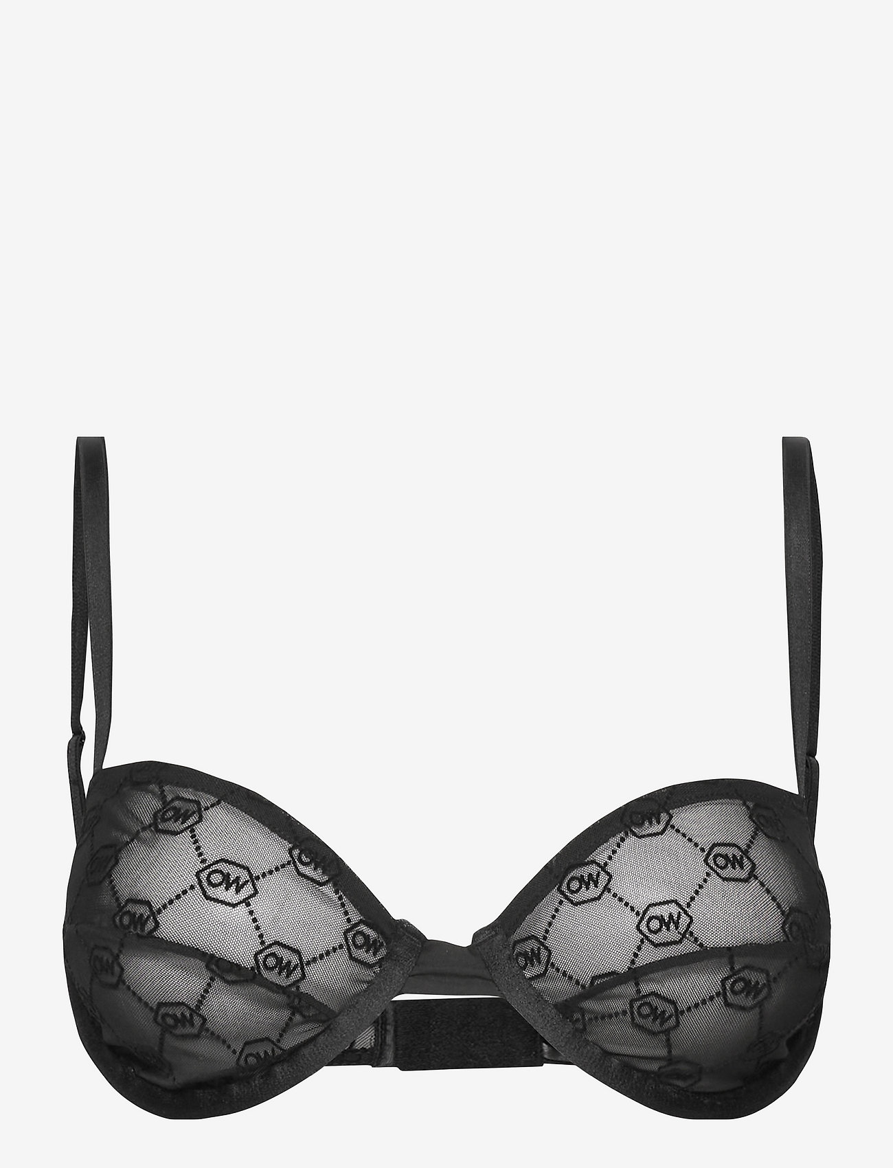 OW Collection - OW MONA Bra - wired bras - black caviar - 0