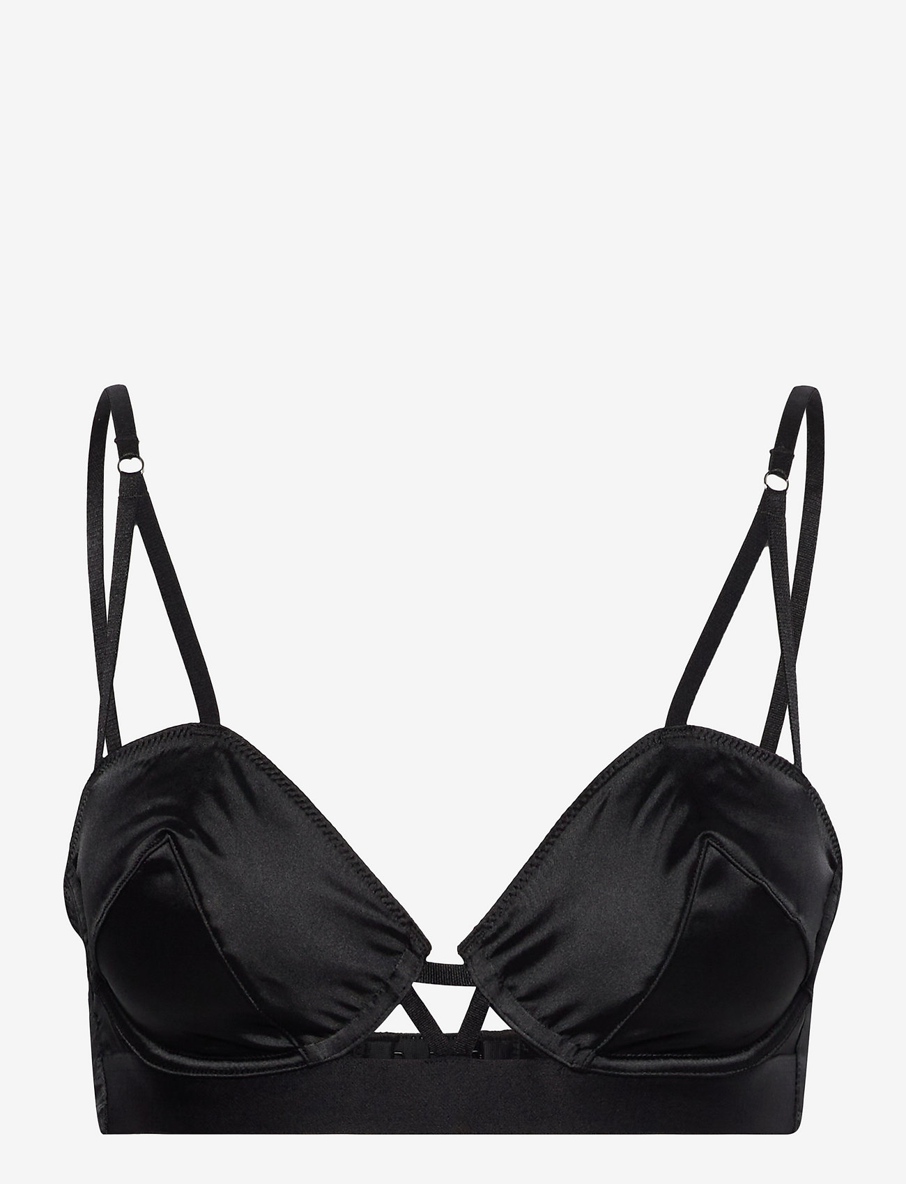 OW Collection - ZIA Bra - balconette bhs - black caviar - 0