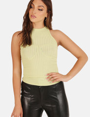 OW Collection - CALLIE Stitch Tank Top - góry - green - 2