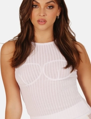 OW Collection - CALLIE Stitch Tank Top - naised - white - 2