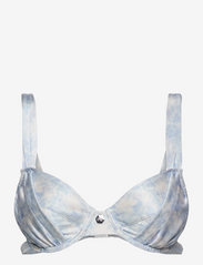 OW Collection - AQUA Bikini Top - bikinitopp med spiler - water - 0