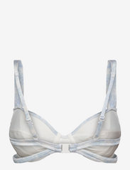 OW Collection - AQUA Bikini Top - vielutėmis sutvirtintos bikinio liemenėlės - water - 1