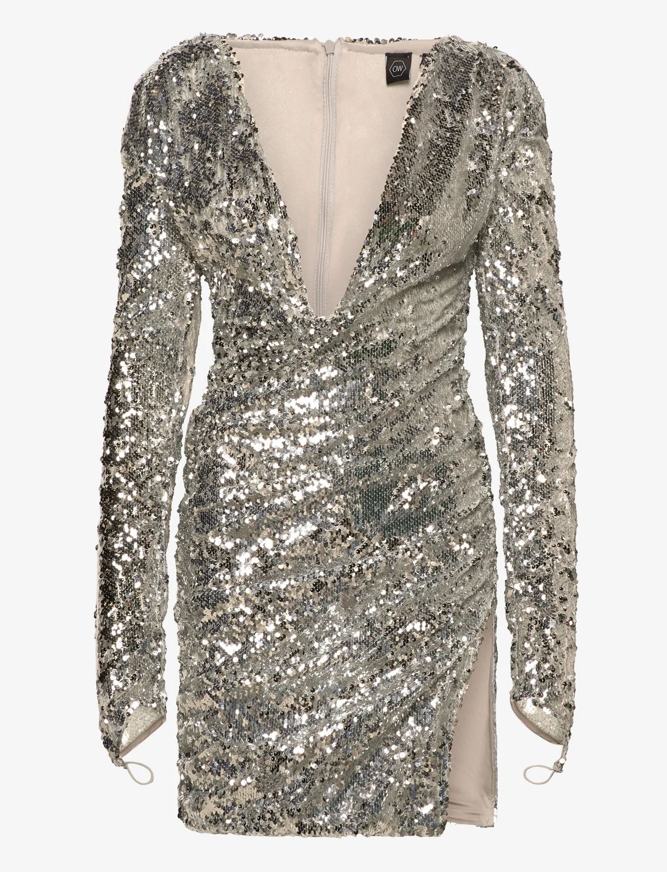 OW Collection - GLITTER Dress - feestelijke kleding voor outlet-prijzen - glitter - 0