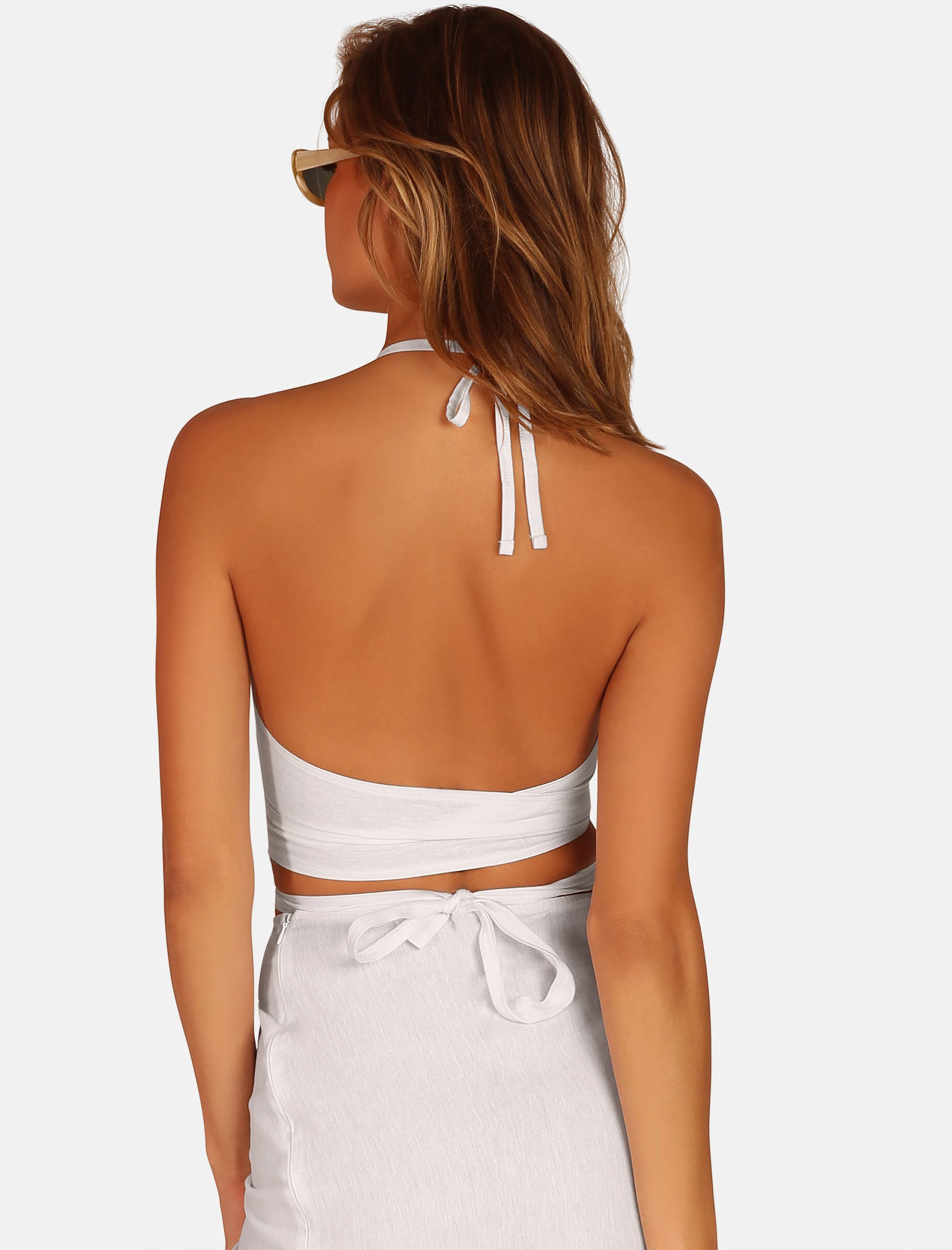 OW Collection - CRETE Top - party tops - white - 4