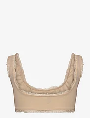 OW Collection - LUCKY Top - tank top rinnahoidjad - light beige - 1