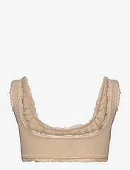 OW Collection - LUCKY Top - bh-linnen - light beige - 1