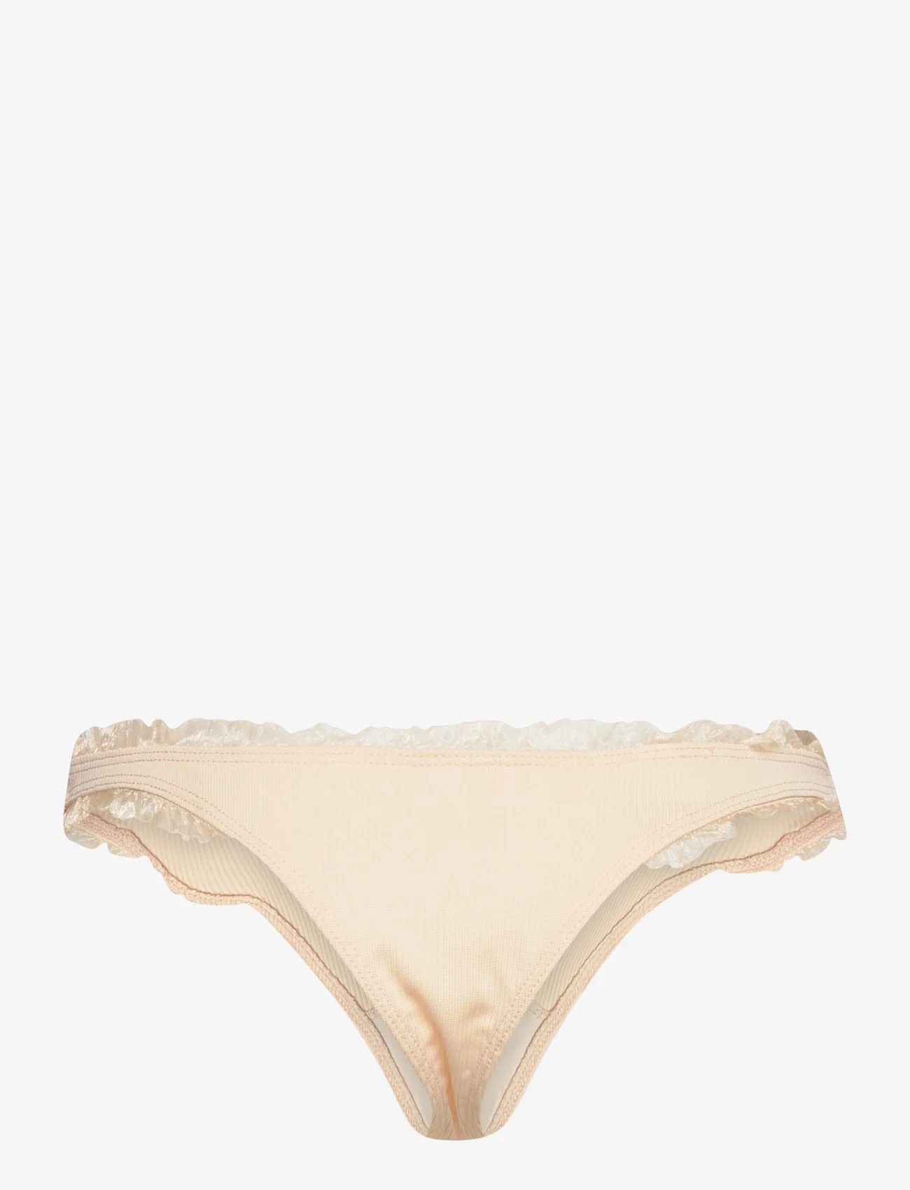 OW Collection - LUCKY Thong - laveste priser - light beige - 1