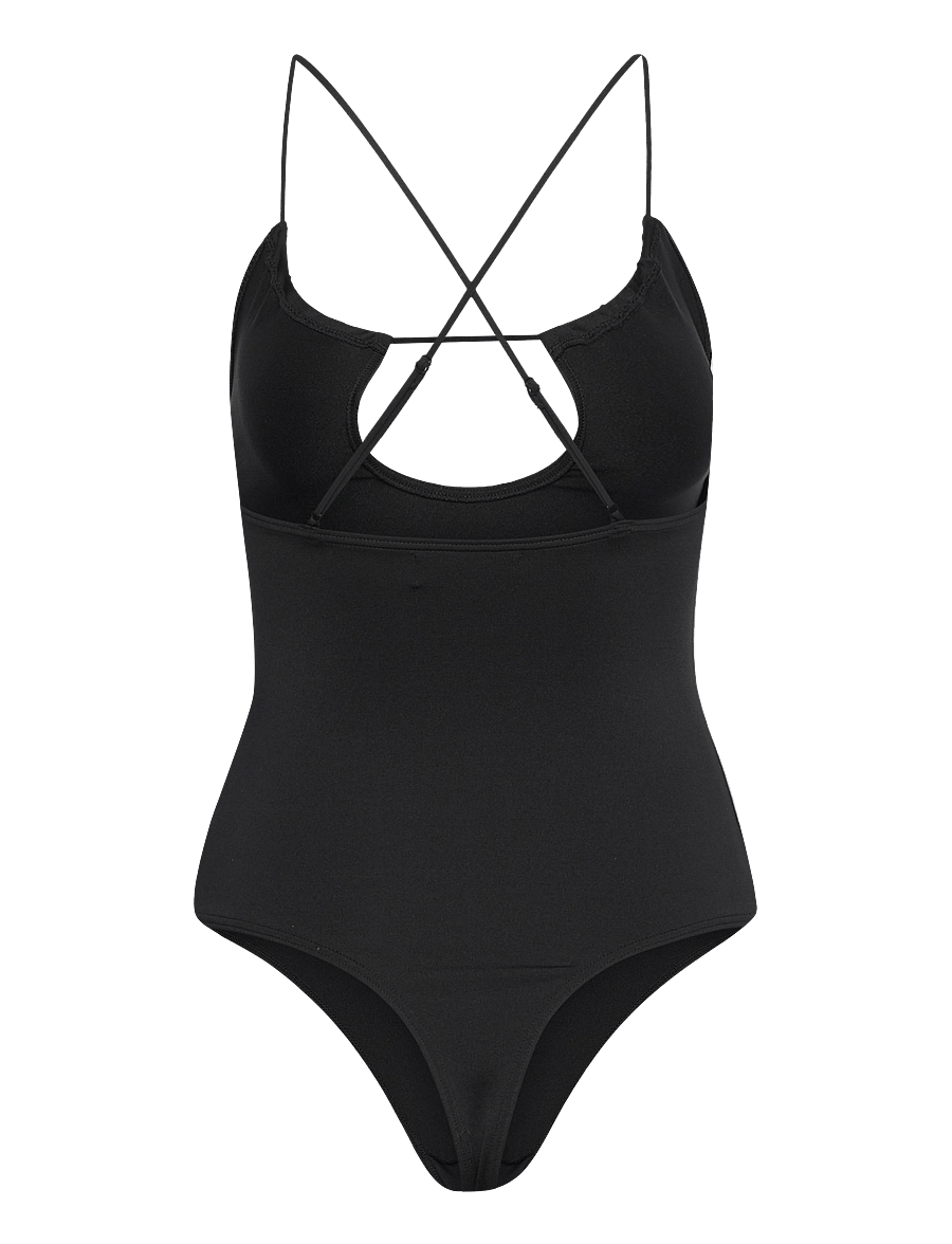 OW Collection - NOBLE Bodysuit - black caviar - 1