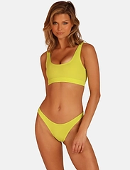 OW Collection - HANNA Bikini Top - bandeau bikini augšiņa - green - 3
