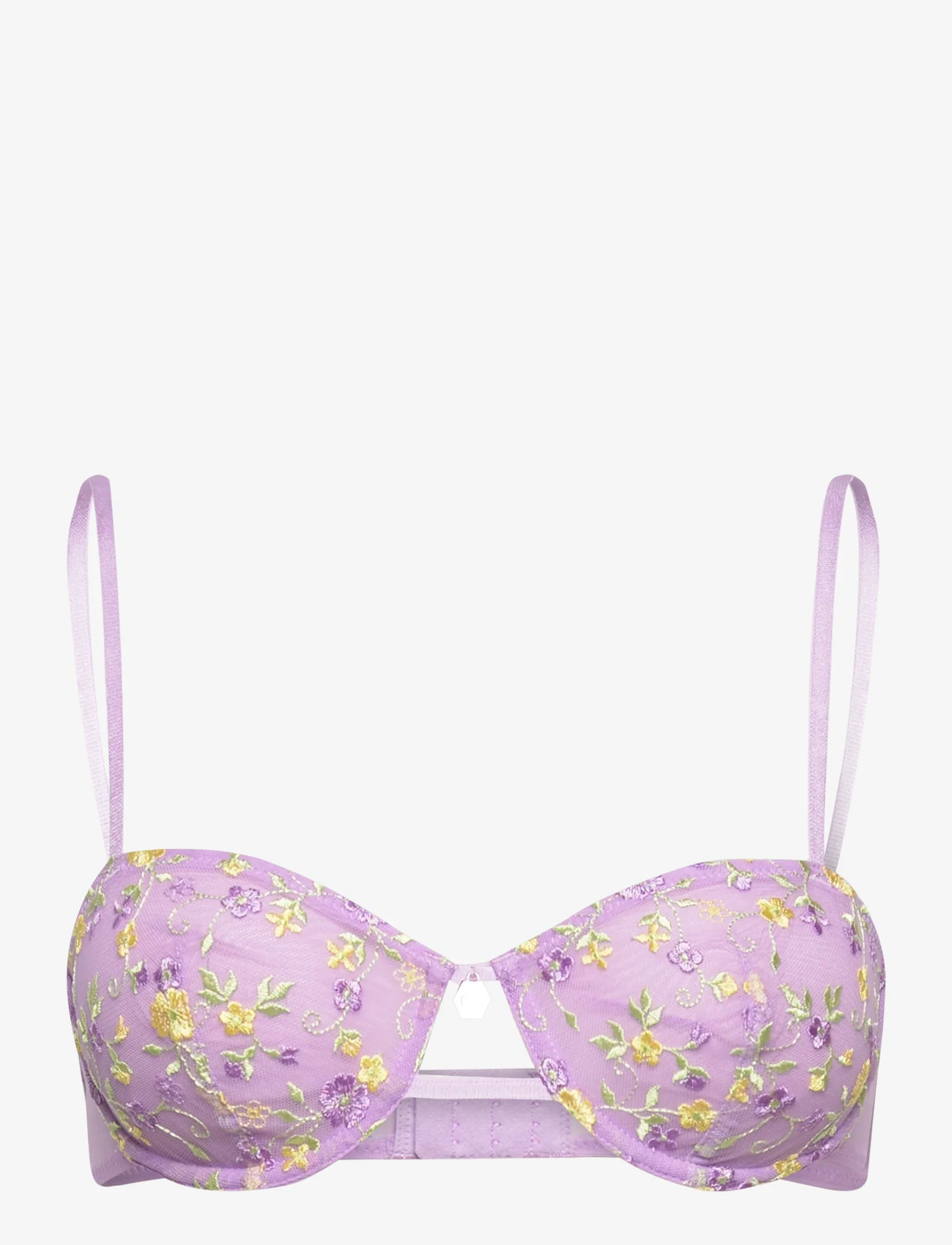 OW Collection - LILAC Bra - balconette bras - lilac - 0