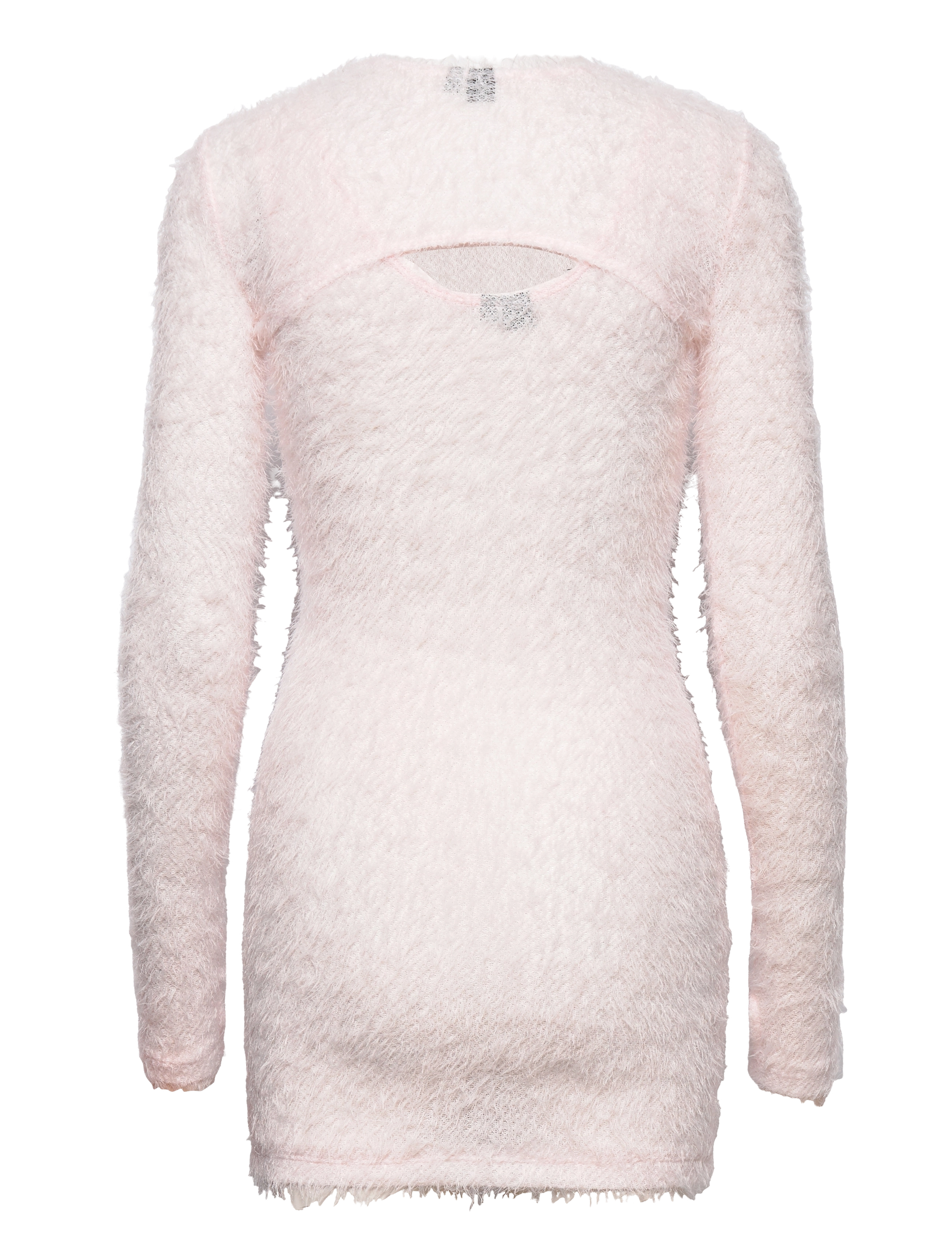 OW Collection - PEACH Dress - knitted dresses - rose - 2