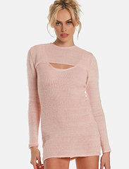 OW Collection - PEACH Dress - vakarėlių drabužiai išparduotuvių kainomis - rose - 2