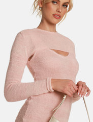 OW Collection - PEACH Dress - party wear at outlet prices - rose - 3