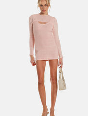 OW Collection - PEACH Dress - vakarėlių drabužiai išparduotuvių kainomis - rose - 5