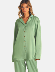 OW Collection - FRANKIE Shirt - Överdelar - mellow green - 2