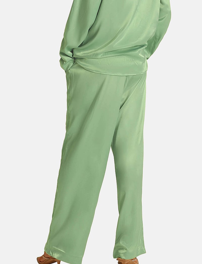 OW Collection - FRANKIE Pants - natbukser - mellow green - 3